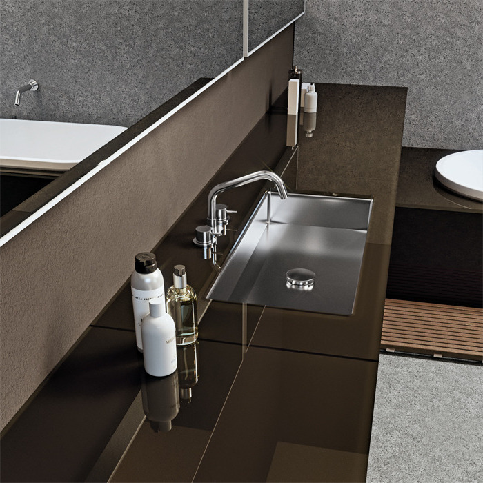 46493 Накладная раковина на столешницу  овальная MAKRO  - Вид №2