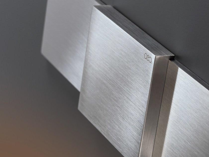 Ceadesign Смеситель для умывальника из нержавеющей стали с гидропрогрессией настенный Regolo Reg 02 - Вид №1