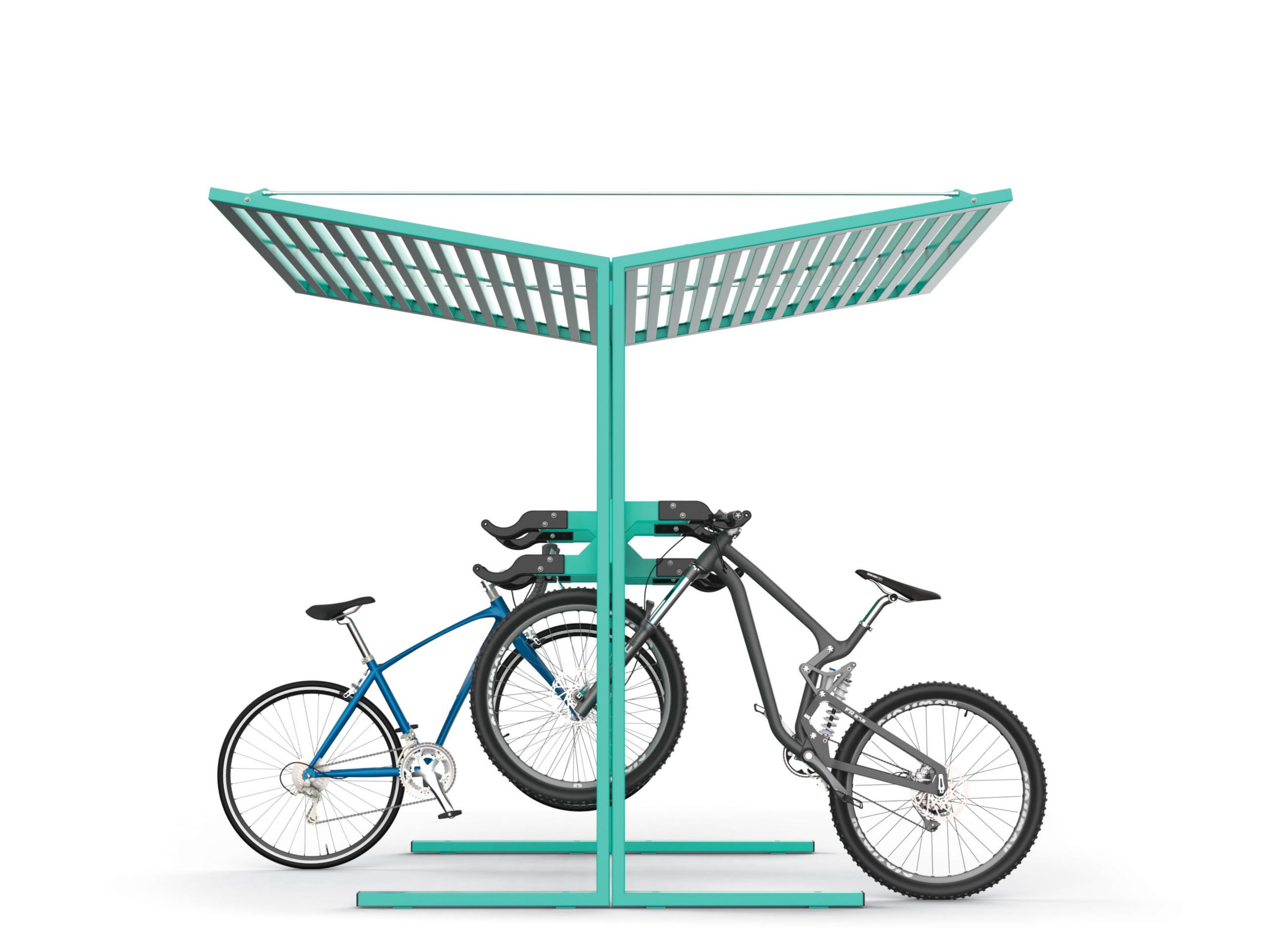 Стальной навес для велосипедов и мопедов City Design Cison ARCH-00131984 - Вид №1