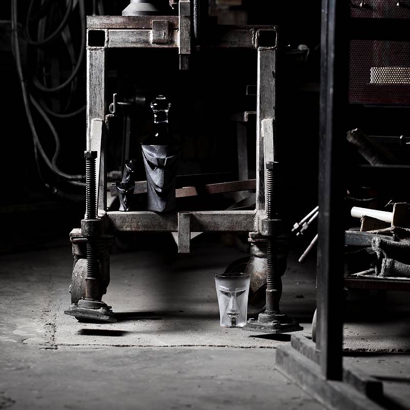 42006 Стопка из чёрного хрусталя "Люцифер", Объём 60 мл., Высота – 70 мм. Maleras  - Вид №2