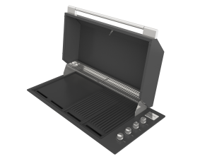 Эмалированная сталь газовый гриль