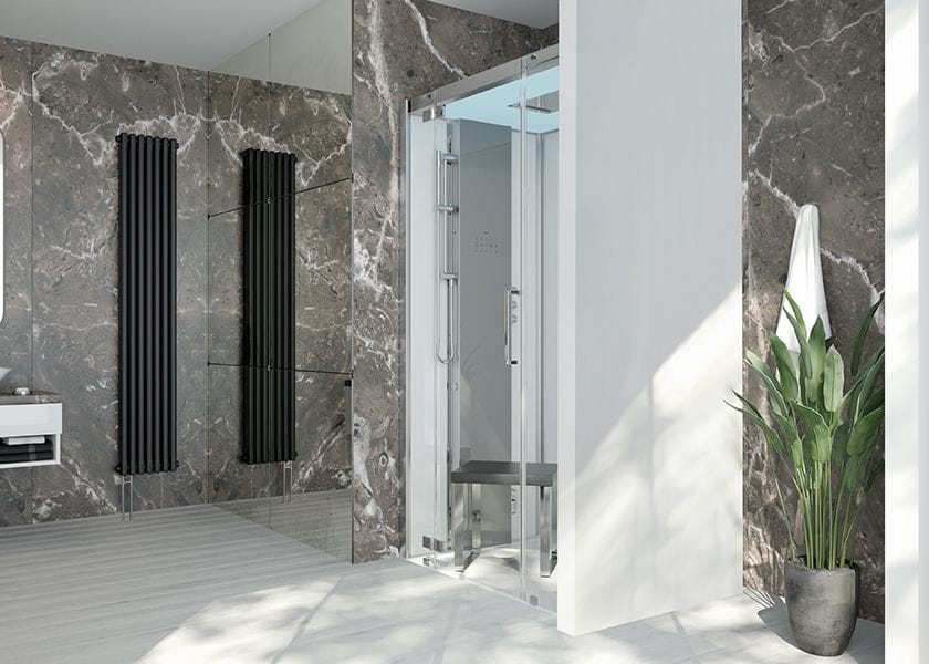 Прямоугольная нишевая душевая кабина с турецкой баней HOESCH SensePerience ARCH-00062364 - Вид №2