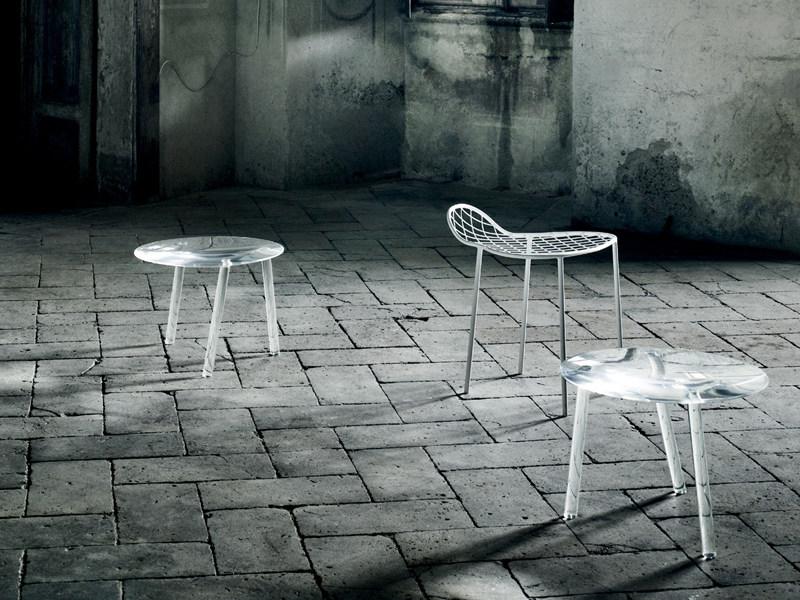 Living Divani Круглый стол из оргстекла sun-id-1411538 - Вид №3