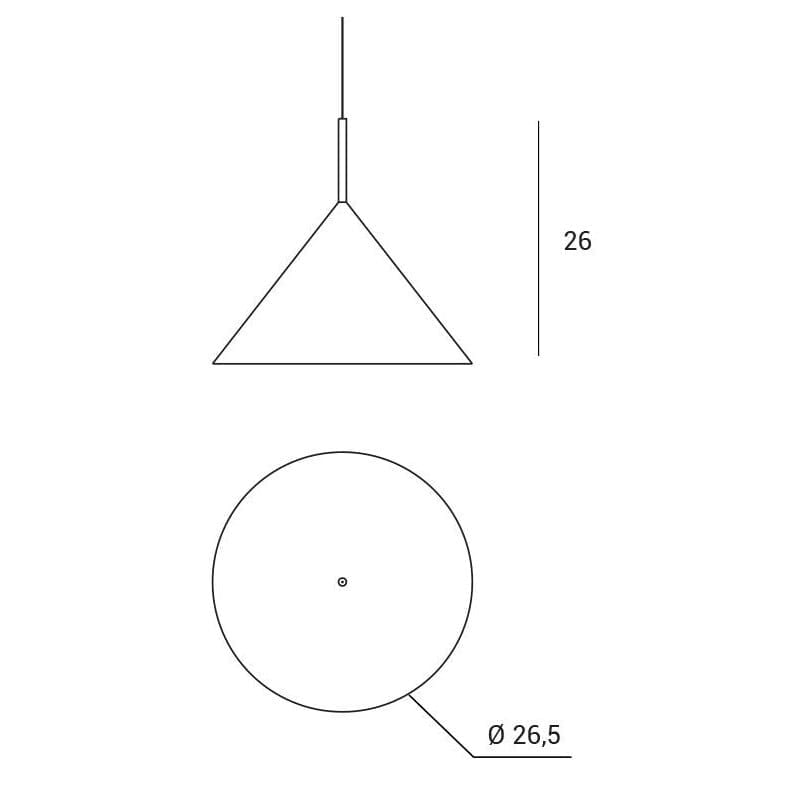 Металлический подвесной светильник In Stock Miloox ARCH-00079661 - Вид №2