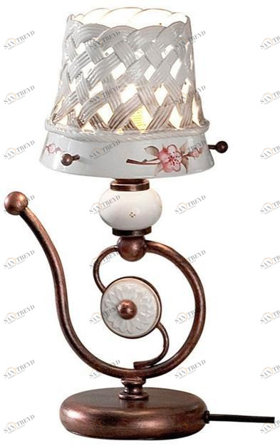 FERROLUCE Прикроватная лампа из керамики Verona C1221