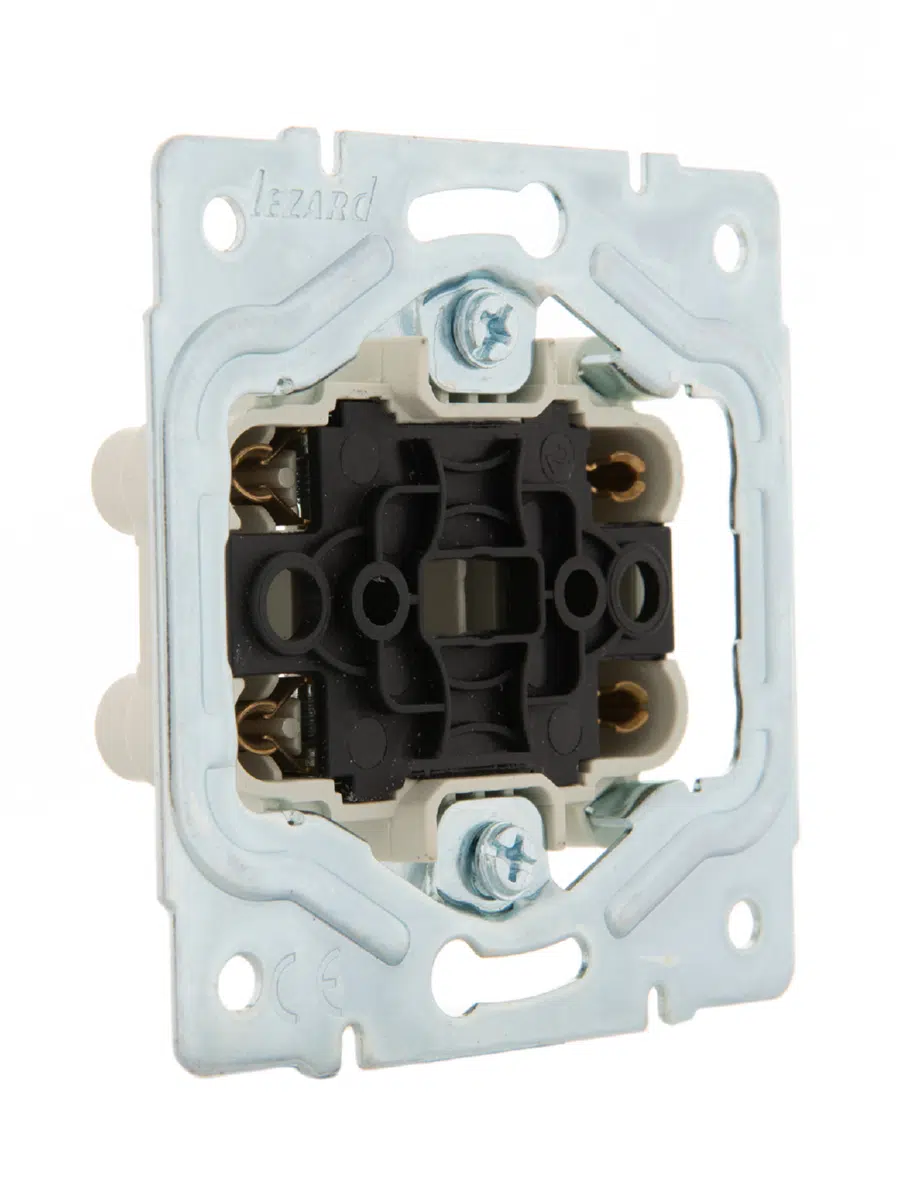 KARINA Розетка двойная бз белый LEZARD 707-0200-128В - Вид №6