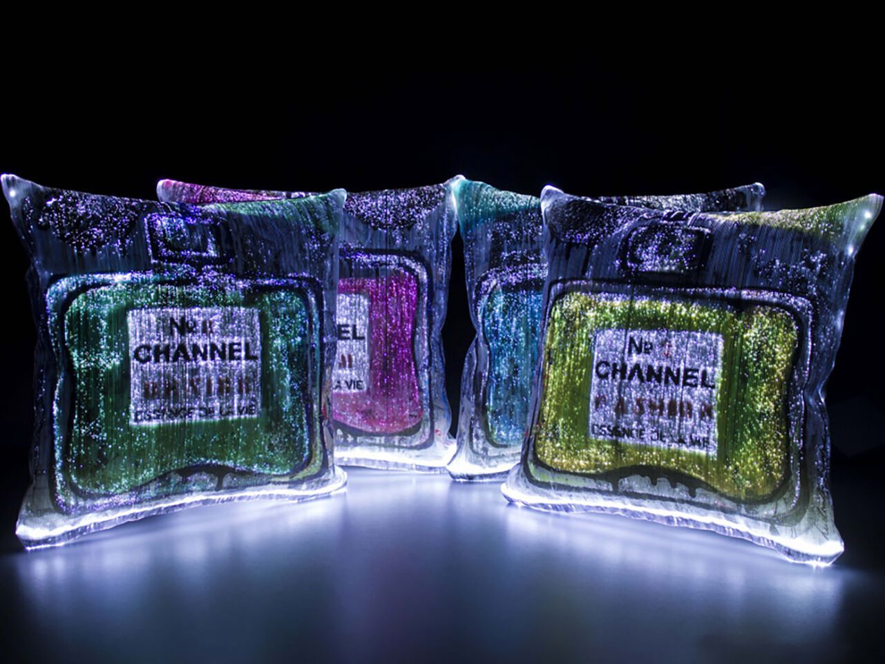 Светящаяся подушка из ткани с оптическим волокном DREAMLUX® Cuscini ARCH-00054236 - Вид №6