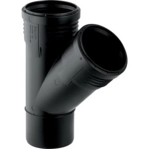 GEBERIT 390.634.14.1 Тройник Geberit Silent-PP 45°