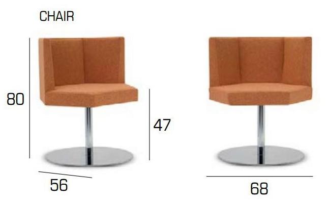 Adrenalina Мягкое вращающееся кресло Tigram sun-id-1493901 - Вид №3