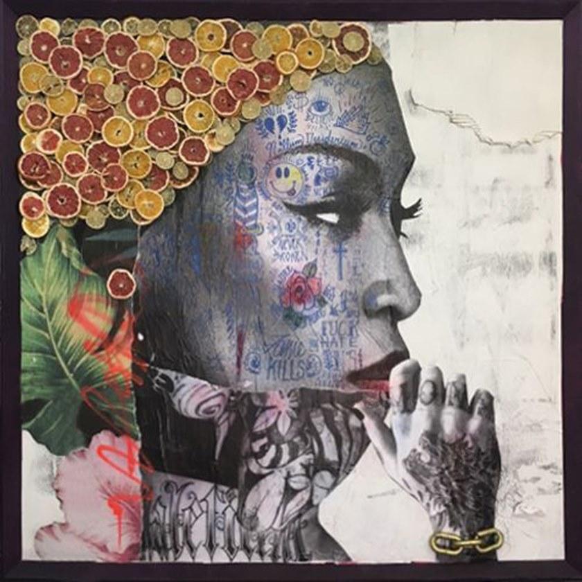 MOMENTI Авторский художественный принт Crazy home paintings Sk-010 - Вид №1