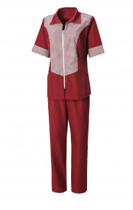66098 Костюм "Грация" бордо  Одежда для обслуживающего персонала  размер 44