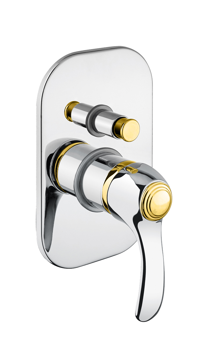 47CO5134 Смеситель для душа , хром-золото Fiore JAFAR 