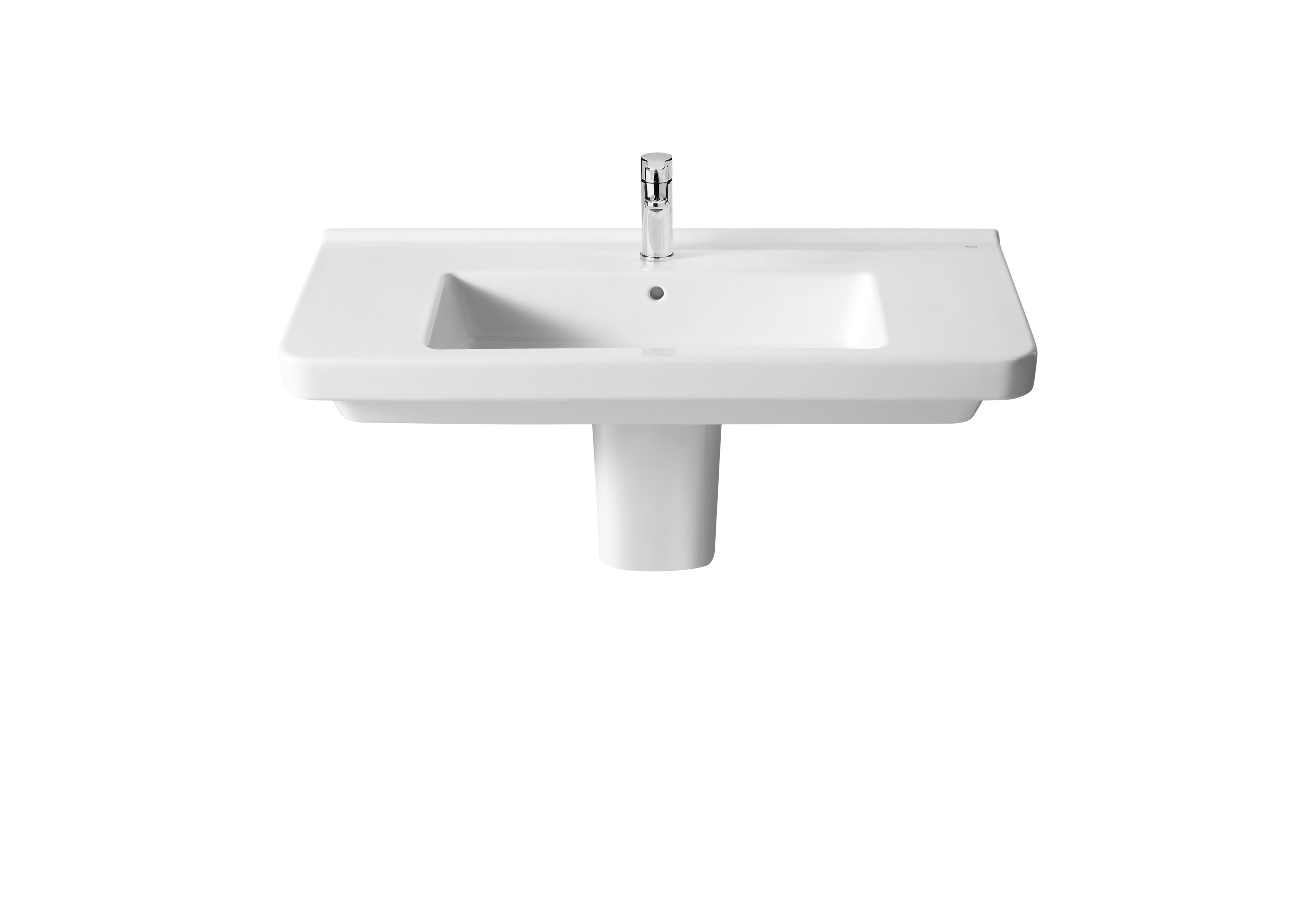 A327780000 Настенный фарфоровый умывальник ROCA Dama - Вид №2