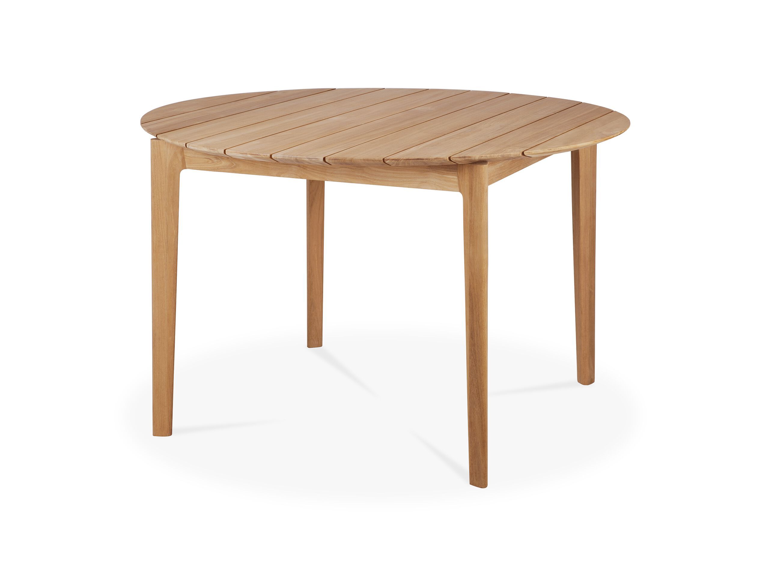 Круглый стол из тикового дерева Ethnicraft Bok ARCH-00048275