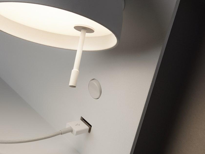 BOVER Регулируемый настенный светильник из алюминия с usb-портом Beddy sun-id-1452363 - Вид №1