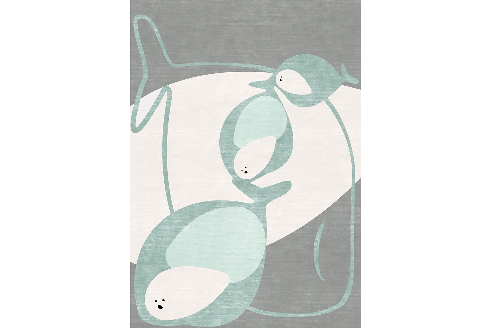 CIST360 Детские ковры Класс кита Circu 