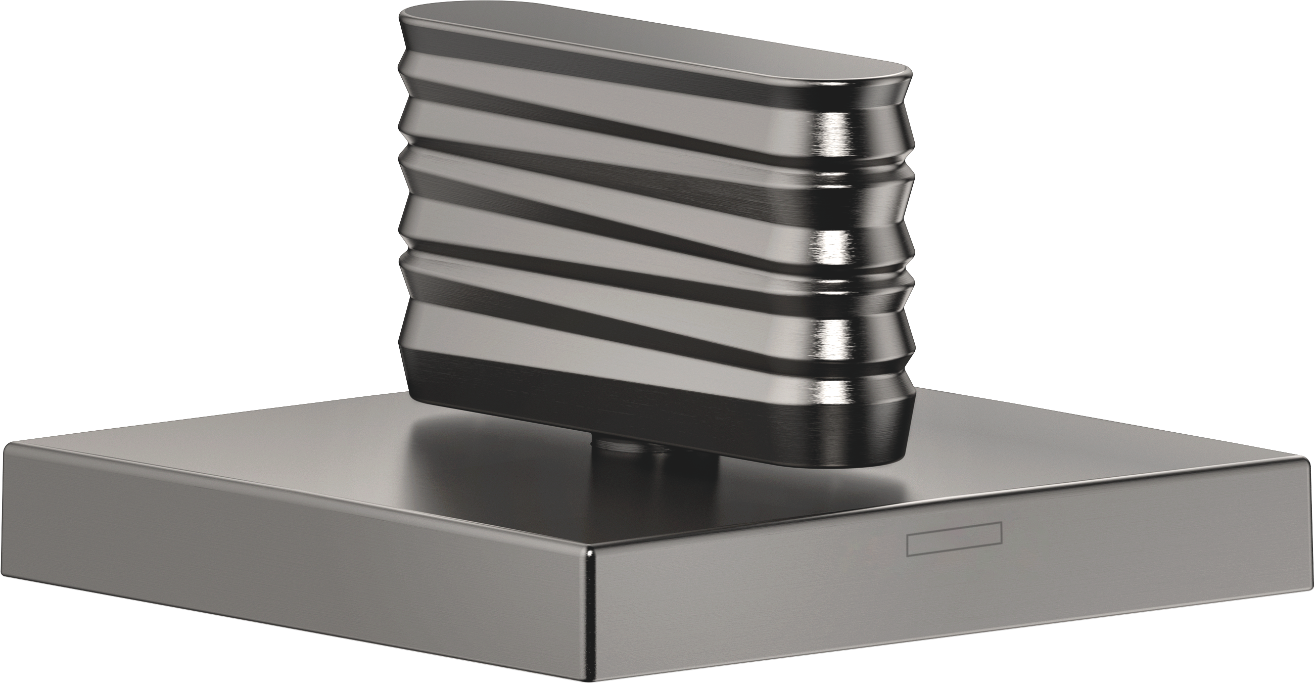 CL.1 Клапан палубы с закрытием по часовой стрелке в холодном состоянии – матовая темная платина 20001705-99