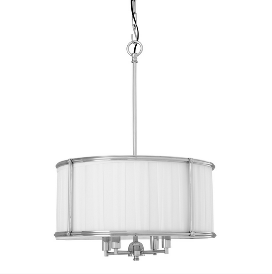 Люстра Hammond от Eichholtz хром 109258 EICHHOLTZ ДИЗАЙНЕРСКИЕ, EICHHOLTZ, ДВУХЪЯРУСНЫЕ 061551 Хром  - Вид №1