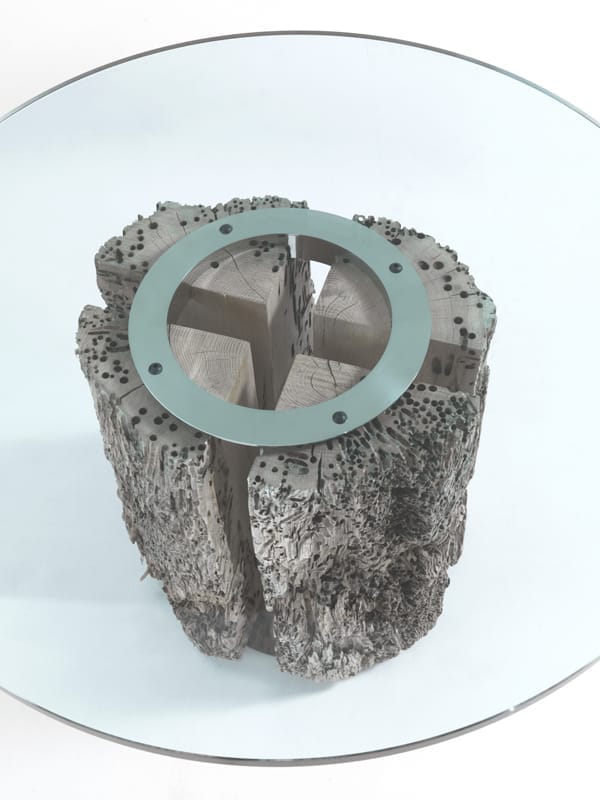 Круглый стеклянный стол Riva 1920 Briccole ARCH-00079524 - Вид №1