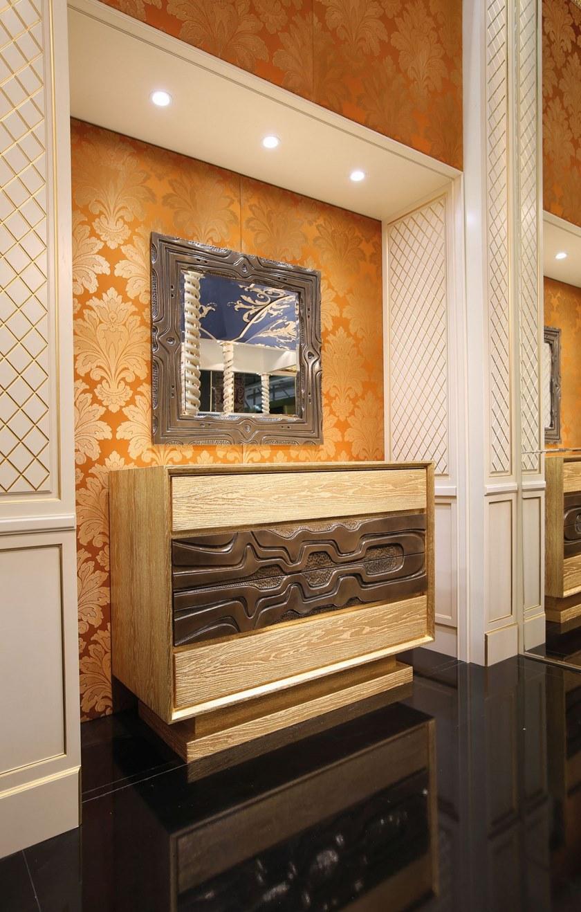 Arnaboldi Interiors Деревянное зеркало с настенной рамой Lyra sun-id-1349574 - Вид №2