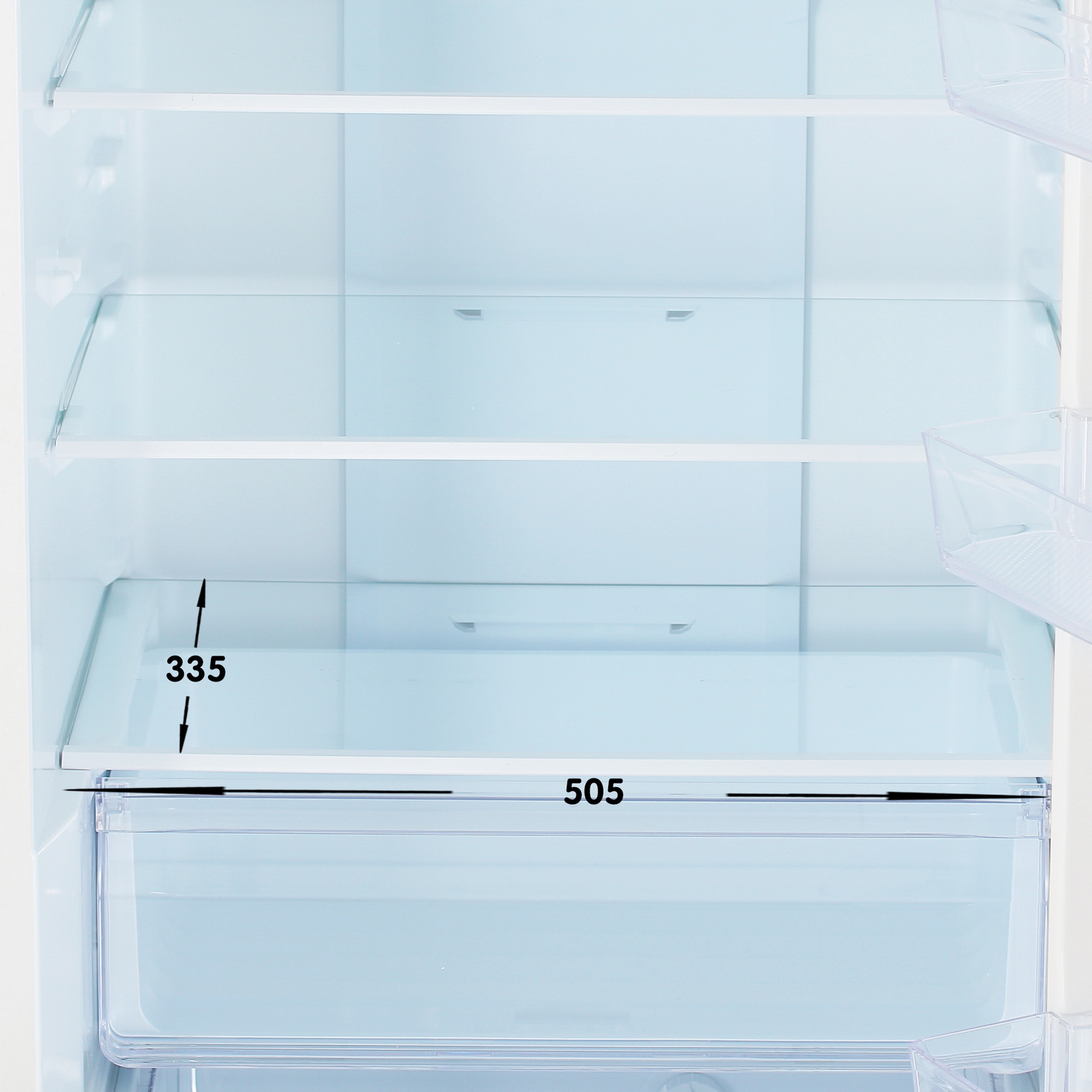 9049273 Холодильник с морозильником   DEXP B4-39AMA белый STDN-0040029 - Вид №8