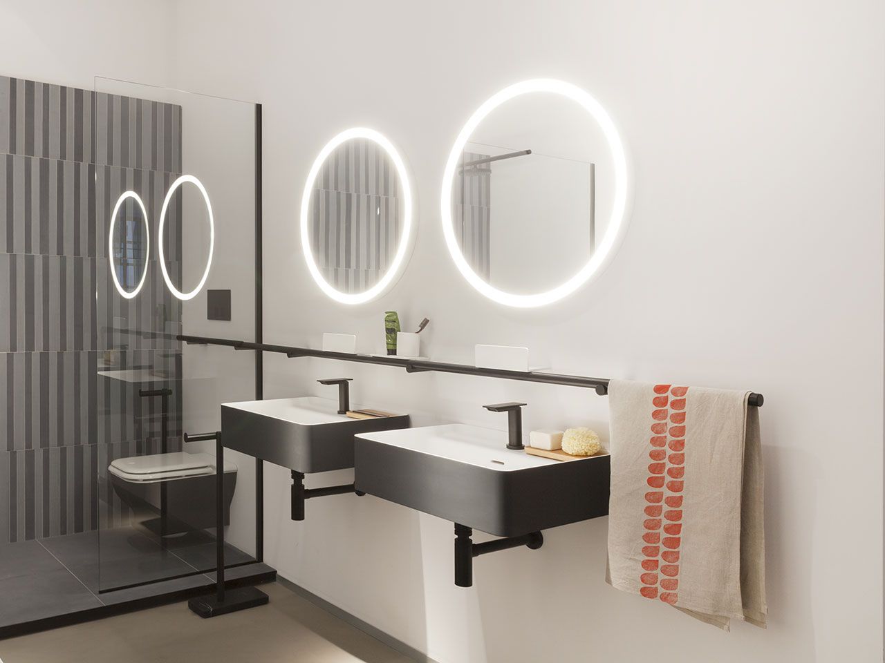 Прямоугольная подвесная раковина из Cristalplant® Agape Марсель ARCH-00092322 - Вид №1