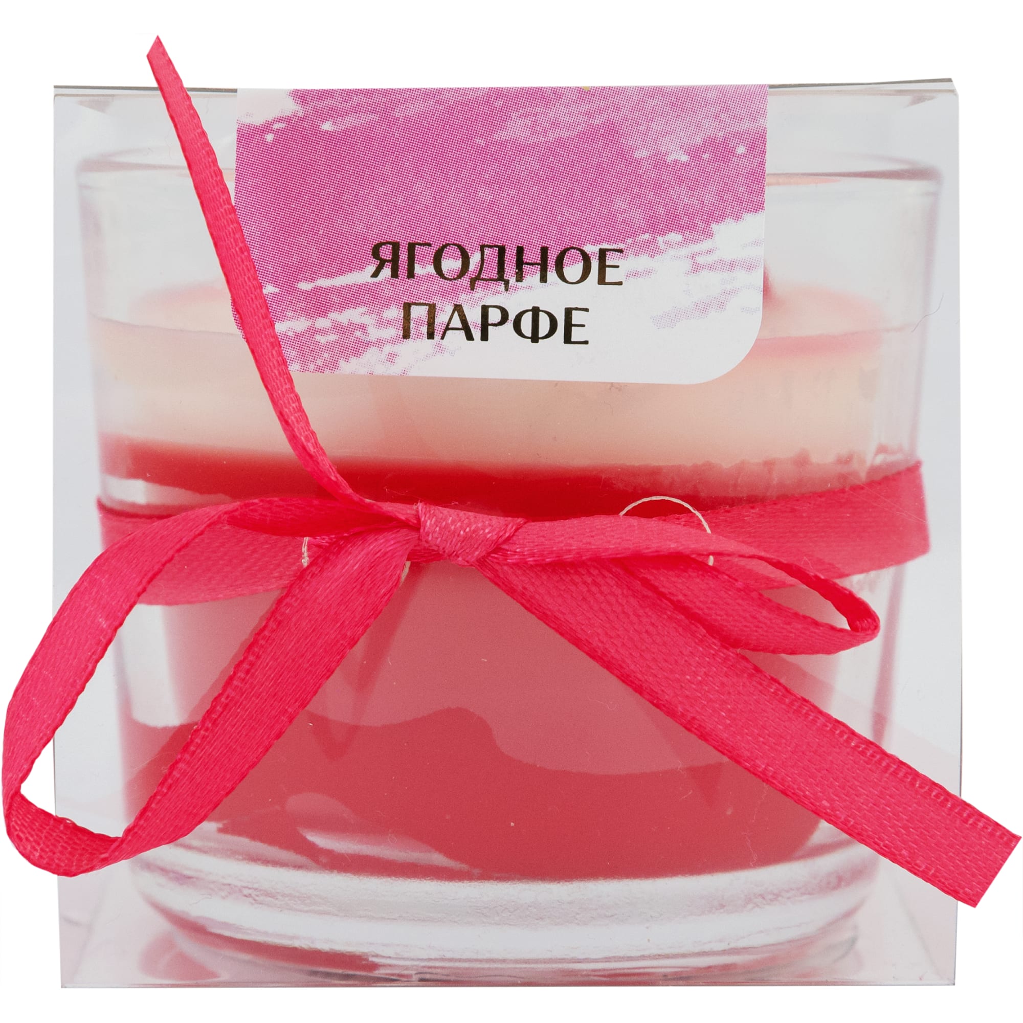 82619231 Свеча ароматическая «Ягодное парфе» 60 гр, цвет красный Santreyd  - Вид №2