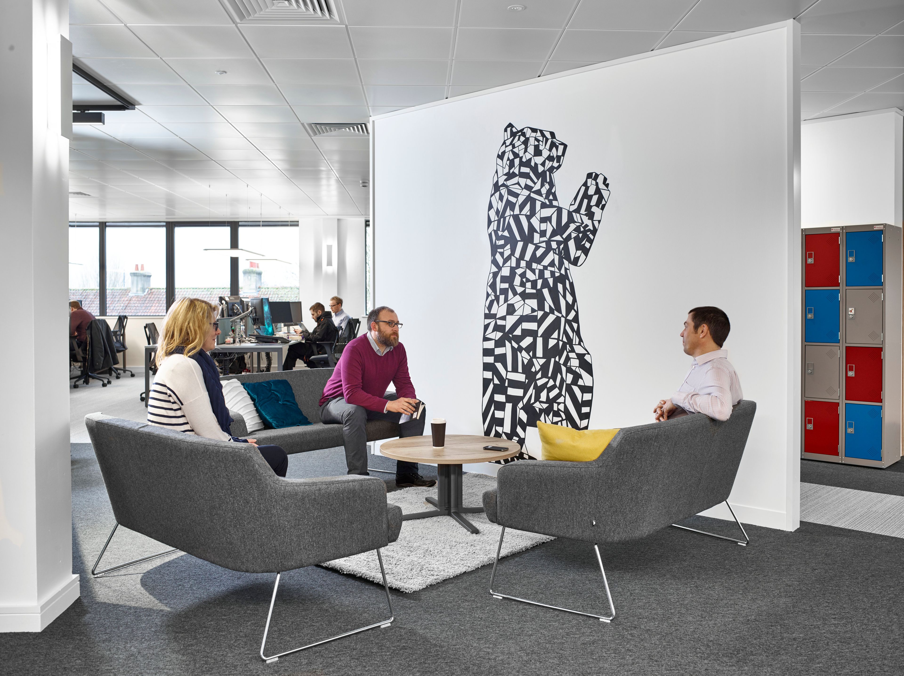 Круглый журнальный столик Herman Miller Everywhere ARCH-00000064 - Вид №1