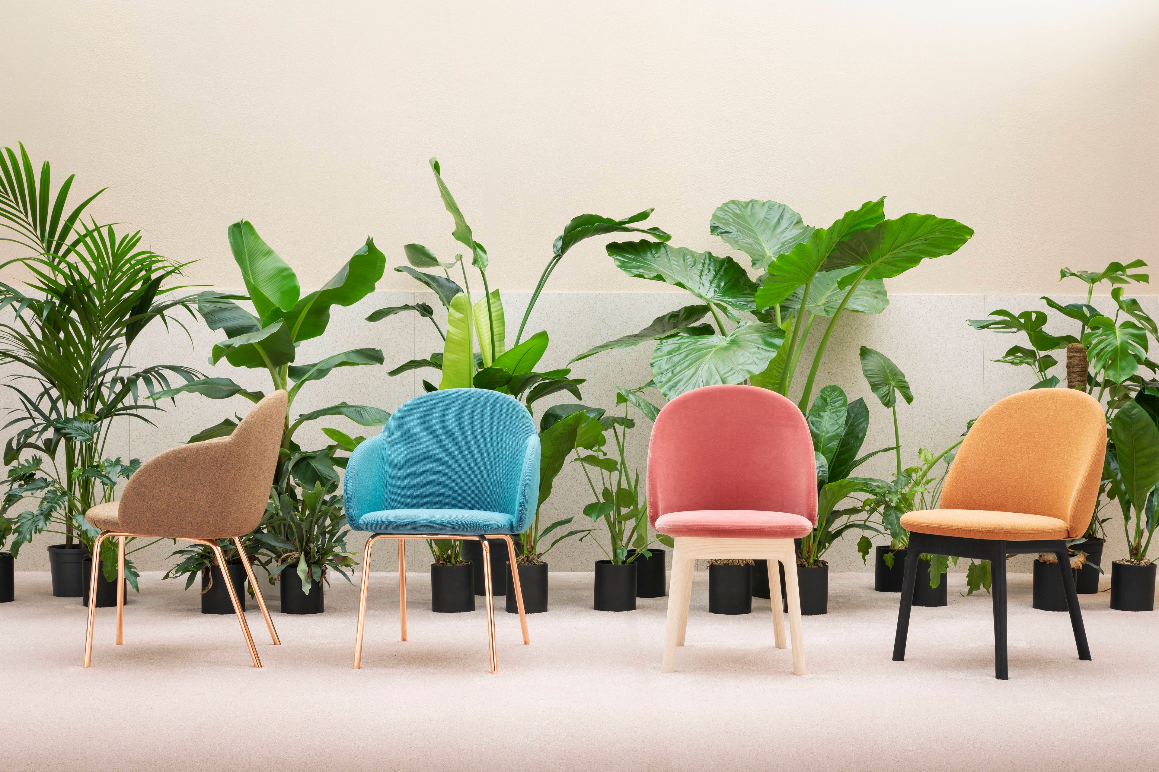 Мягкий стул из ткани Miniforms ARCH-00034612 - Вид №2