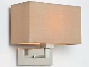 Astro Lighting Настенный светильник из стали и ткани Park lane