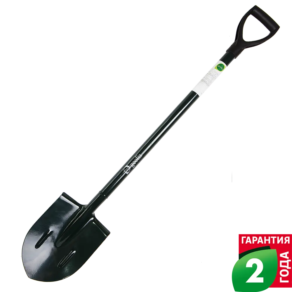 Лопата штыковая остроугольная Geolia 120 см сталь, с черенком 15033374 STLM-2190884 