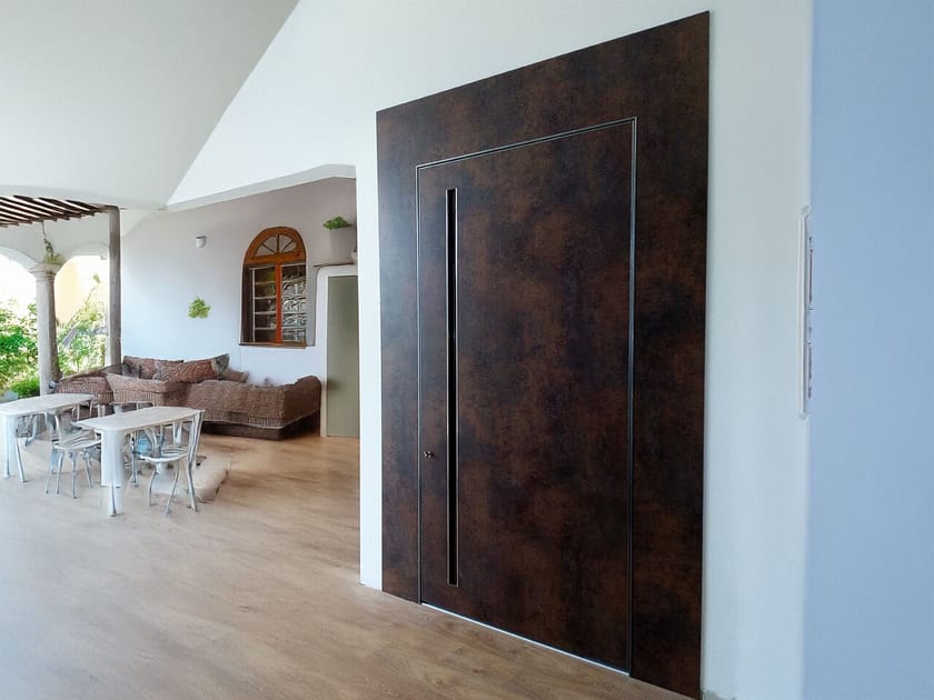 Бронированная входная дверь для экстерьера Gasperotti AMPLIA ARCH-00147719