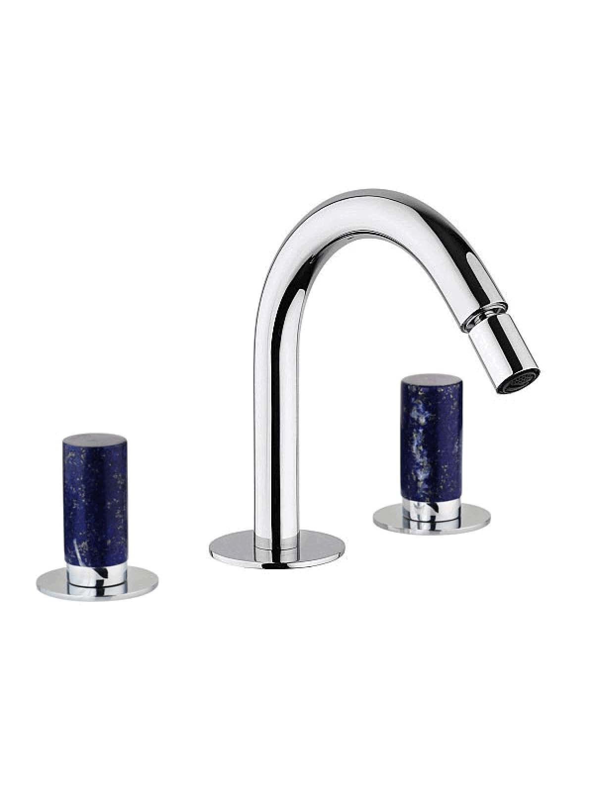 Смеситель для биде с 3 отверстиями и отдельными розетками Rubinetterie Frattini Pepe XL ARCH-00032699 - Вид №1