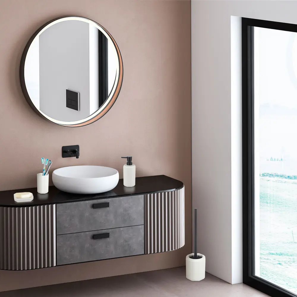 Дозатор для жидкого мыла Swensa Grid — элегантный аксессуар для современной ванной 89350280 STLM-0987586 - Вид №2