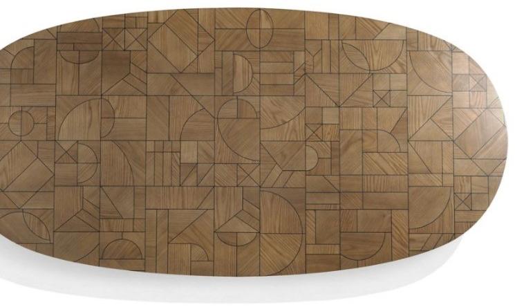 Roche Bobois Овальный стол из массива дерева Nativ sun-id-1474512 - Вид №2