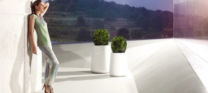 004003 Круглое кашпо s Vondom Vasija