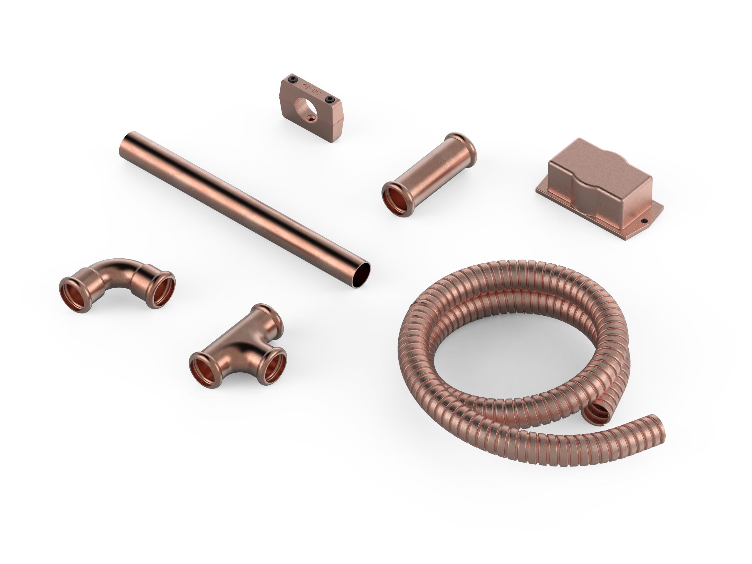 Литые алюминиевые компоненты Genuit COMPONENTI ARCH-00047823 - Вид №1