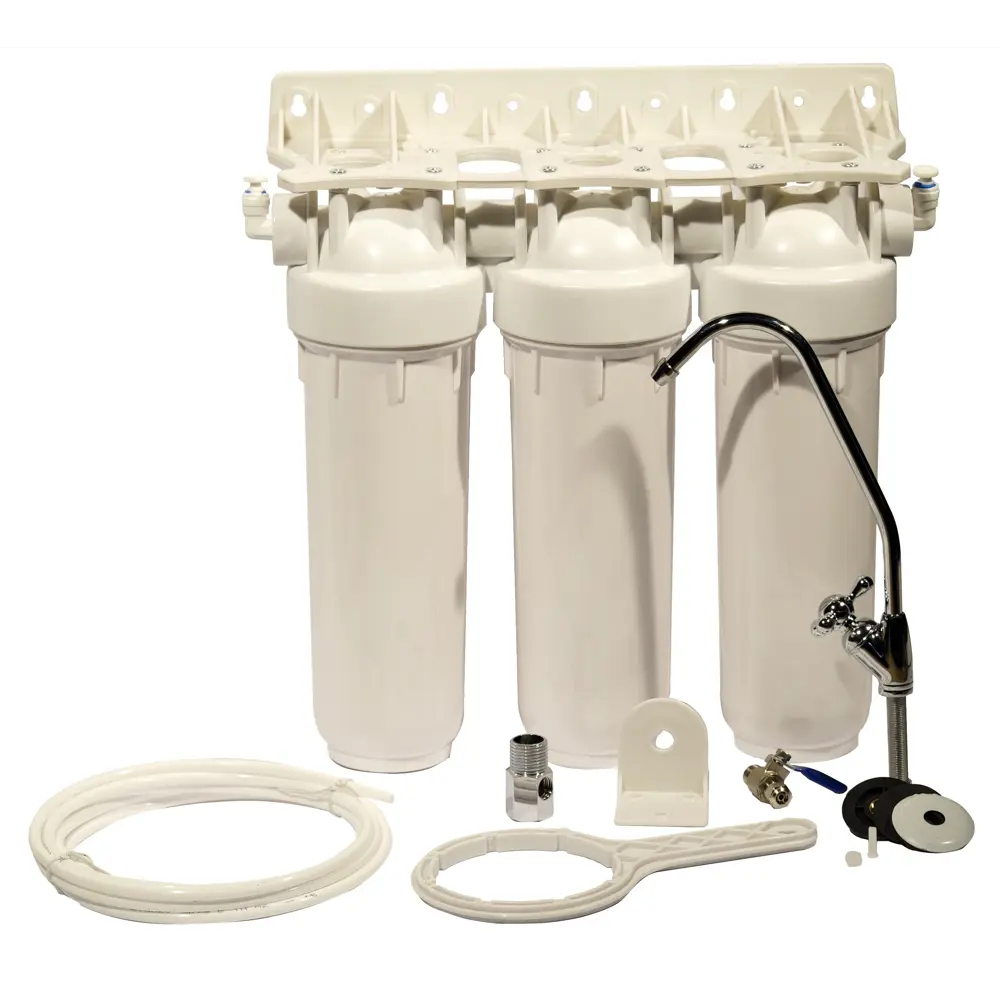 Трехступенчатый фильтр под мойку (жесткая вода) Santreyd STLM-2077103 - Вид №2