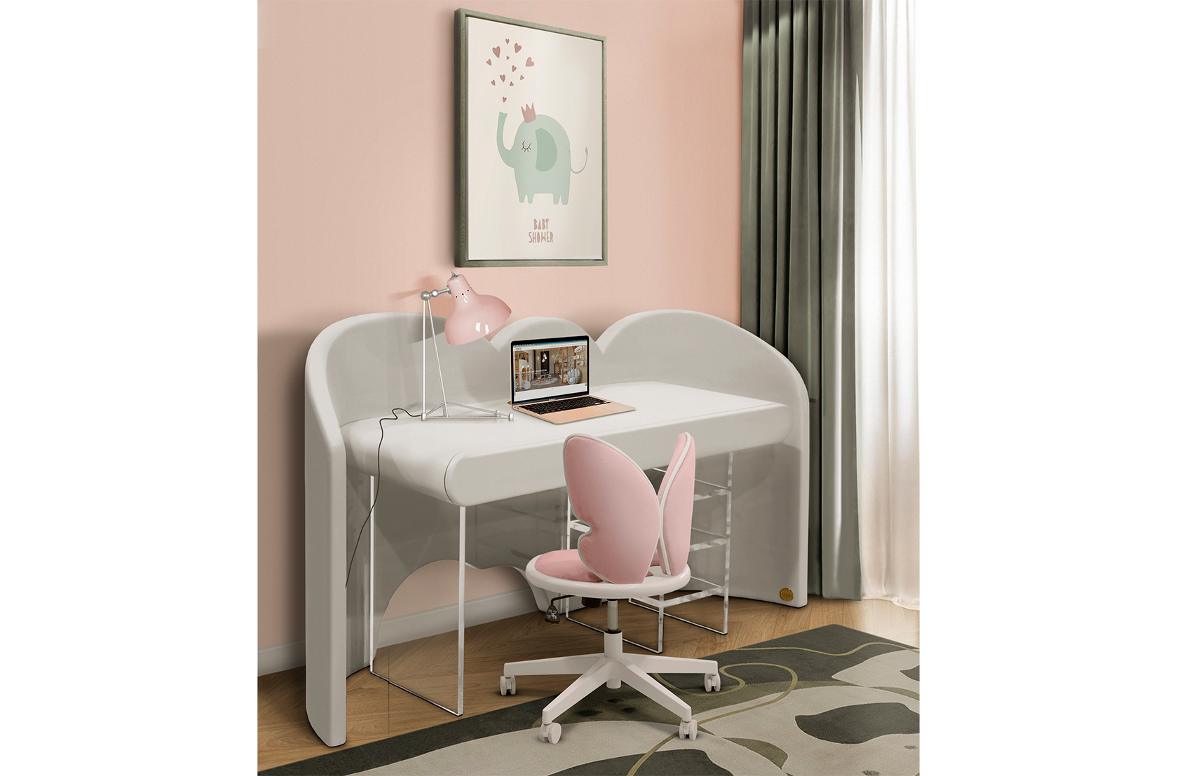 CIST669 Детское компьютерное кресло Пикси Circu  - Вид №13