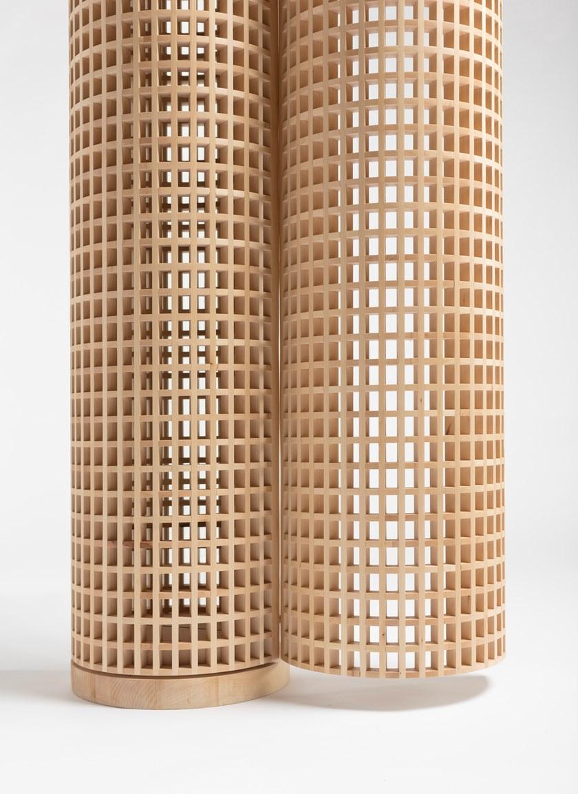 Medulum Напольное зеркало на базе из липы Carabottino Car.mir  - Вид №3