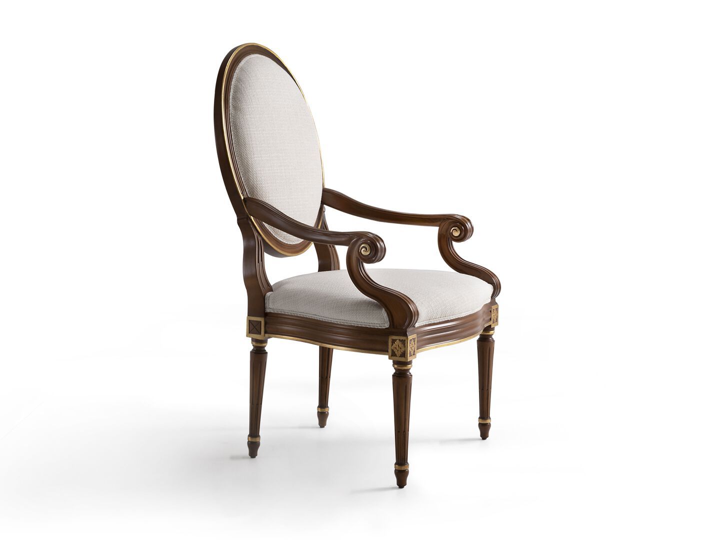 Медальон стул с подлокотниками ANGELO CAPPELLINI New Classic Interiors ARCH-00036781