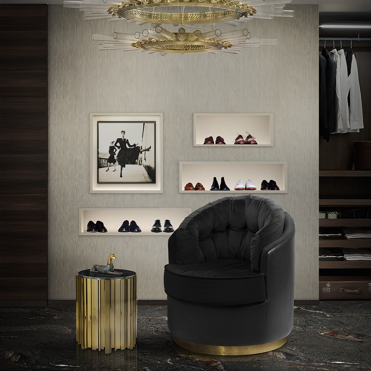 Кресла Otto Armchair Covethouse LUXXU  - Вид №1