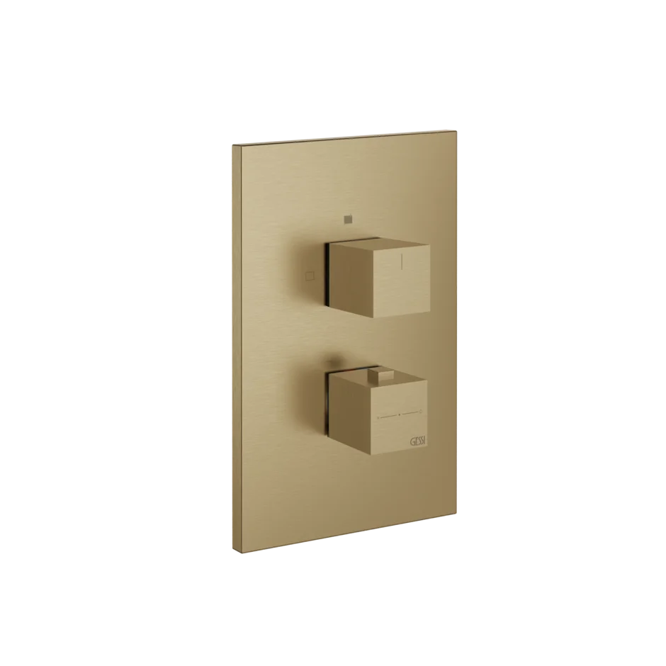 Смеситель для душа 20190 726 Gessi Rettangolo k ТЕПЛАЯ БРОНЗА BR. PVD 20190726