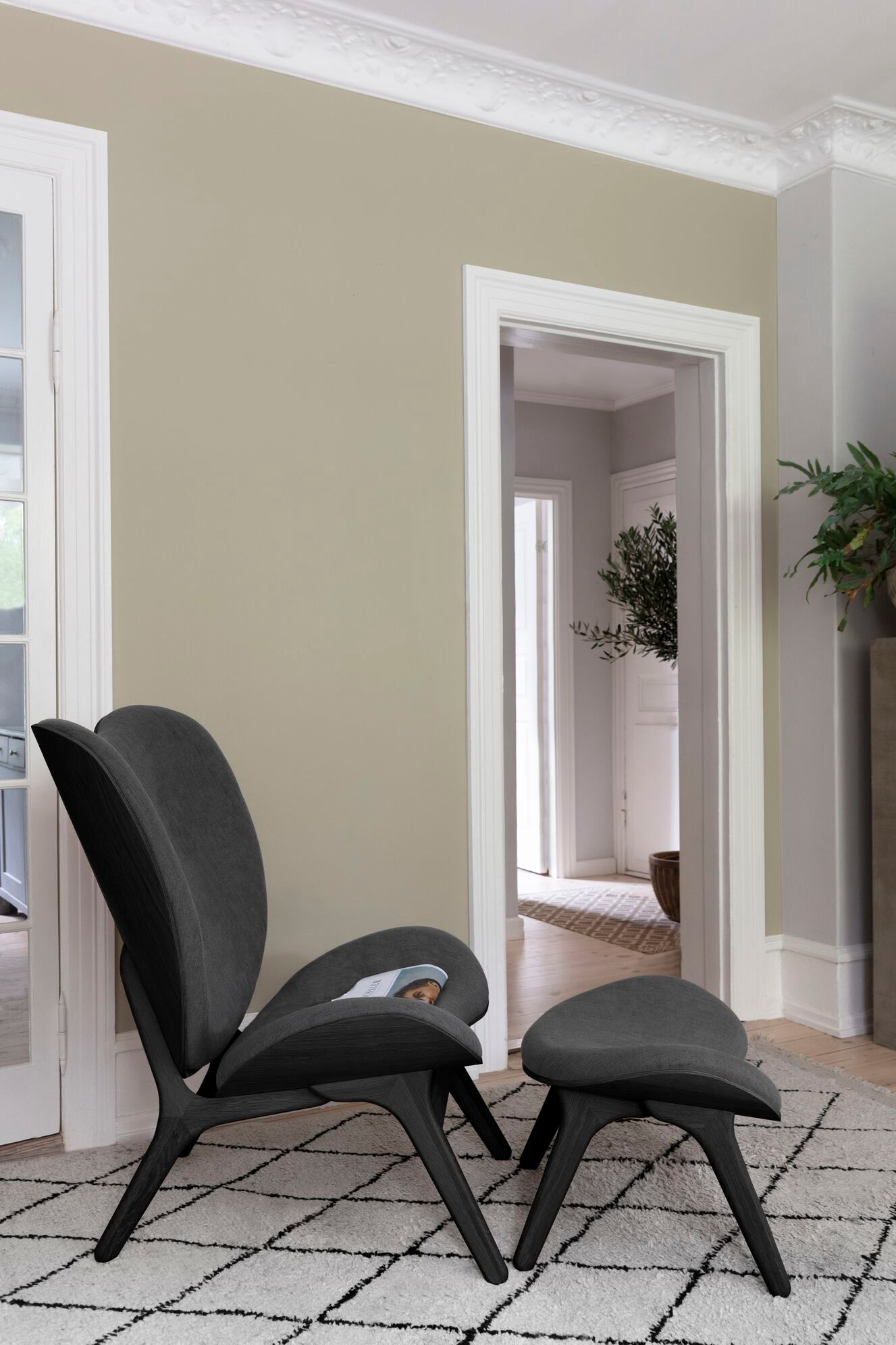 Дубовая мягкая подставка для ног UMAGE a Conversation Piece ARCH-00036808 - Вид №2