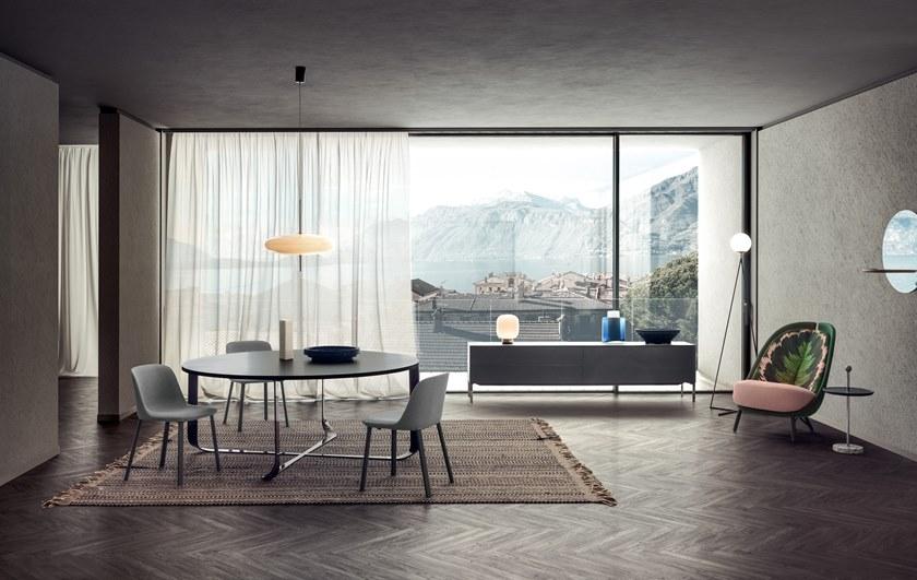 PIANCA Круглый деревянный стол sun-id-1453116 - Вид №2