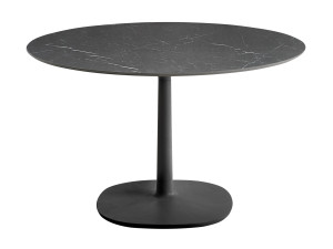 Круглый садовый стол из керамогранита