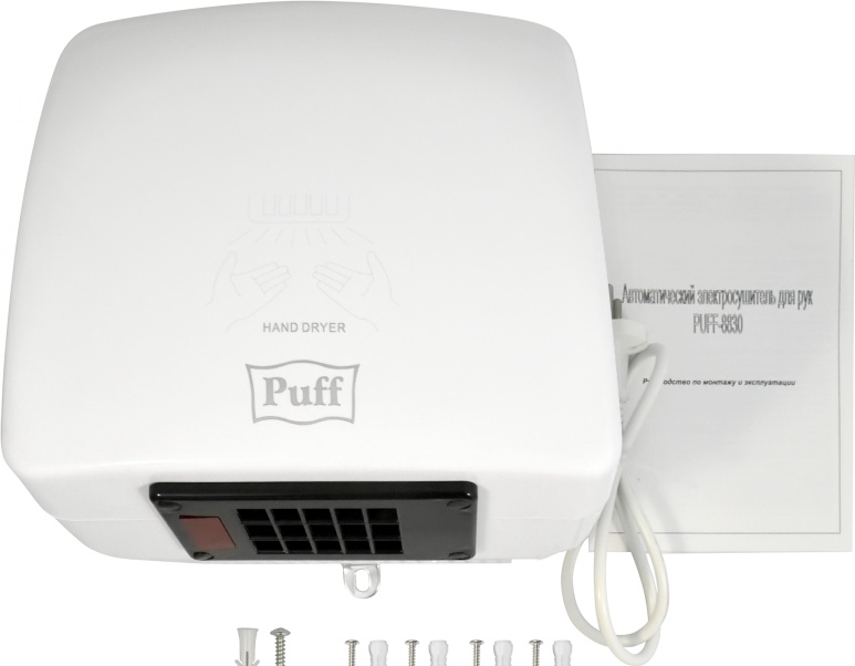 1401.320 Сушилка для рук тихая 8830 PUFF  - Вид №6