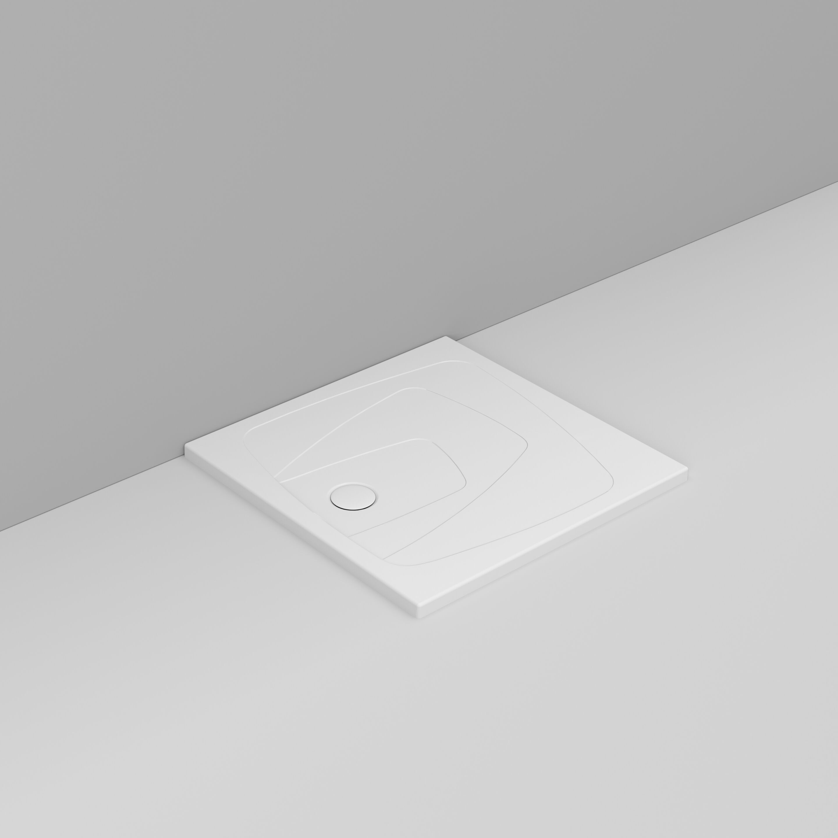 Керамический нескользящий квадратный поддон для душа Ceramica Dolomite за пределами ARCH-00056029 - Вид №16