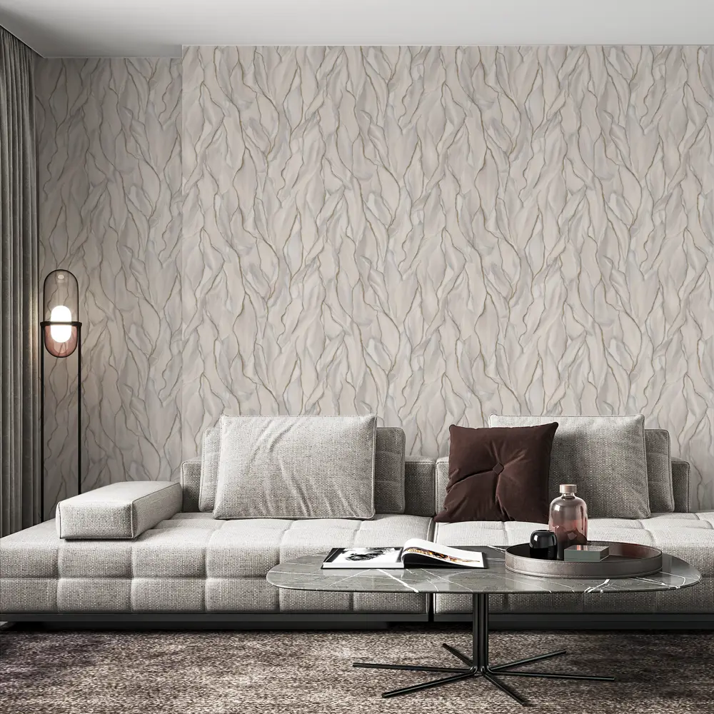 Обои флизелиновые Rumfa бежевые 1.06 м HC71785-24 83577784 STLM-2006095 Home Color - Вид №2