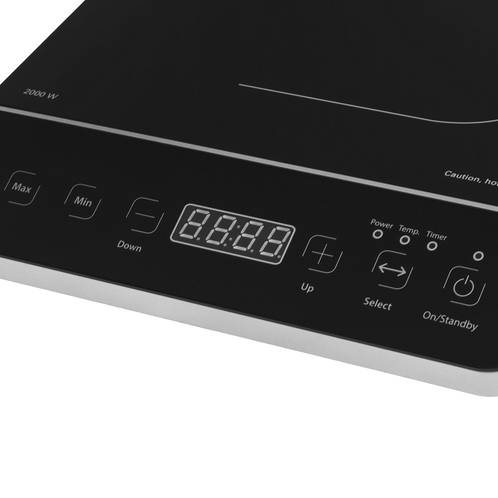 9912261 Плита компактная электрическая CASO Touch 2000 черный STDN-0078651 - Вид №2